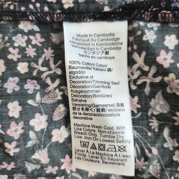 J. Crew Liberty Floral Top SIZE 6 - Picture 3 of 9